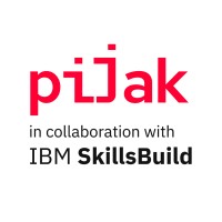 Pijak in collaboration with IBM SkillsBuild logo